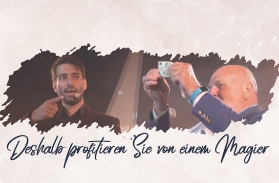Blog - vom Zauberer profitieren